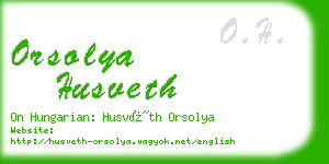 orsolya husveth business card